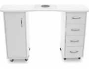 Desk ActiveShop Desk 2027 Zp bílé dvě skříňky