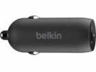 Belkin 30W USB PD CAR CHARGER WITH PPS, černá