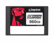 Kingston SSD DC600M 960GB SATA III 2.5" 3D TLC (čtení/zápis: 560/530MBs; 94/65k IOPS; 1DWPD), Mixed-use