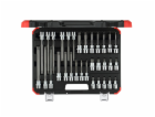 GEDORE red Screwdriver Bit Sockets 1/2  TX 32-pieces