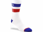 100% Skarpety 100% FLOW Performance socks white S/M (NEW)