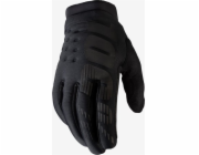 100% rukavic 100% Brszrather Youth Glove Black Grey Velikost M (délka ruky 149-159 mm) (nové)