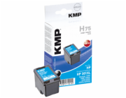 KMP H75 cartridge cerna kompatibilni s HP CH 563 EE