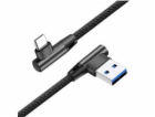 Gembird kábel nabíjací USB-C (M) na USB 2.0 (M), pravouhl...