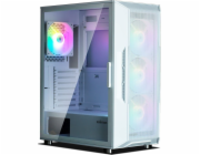 Zalman skříň I3 Neo / middle tower / ATX / 4x120 RGB / 2xUSB 3.0 / 1xUSB 2.0 / prosklená bočnice / bílá