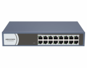 Hikvision DS-3E0116R-O HIKVISION switch DS-3E0116R-O/ 16x port/ 10/100Mbps RJ45 porty/ 3.2 Gbps/ napájení 220 VAC (50/60Hz)