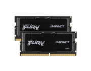 Kingston FURY Impact DDR5 32GB 6400MHz CL38 (2x16GB) KF564S38IBK2-32 Kingston FURY Impact/SO-DIMM DDR5/32GB/6400MHz/CL38/2x16GB/Black