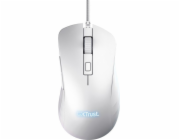 TRUST herní myš GXT 924W YBAR+ Gaming Mouse, optická, USB, bílá