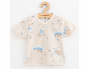 Kojenecké bavlněné tričko s krátkým rukávem New Baby Víla Vel.74 (6-9m)
