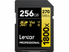 Lexar SDXC 256GB Profesionální 1800x UHS-II U3 ??(180/270...