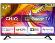 CHiQ L32H7G TV 32", HD, smart, Google TV, dbx-tv, Dolby Audio, Frameless