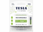 Tesla AA RECHARGEABLE+ nabíjecí Ni-MH 2450mAh, 4 ks, NewD...