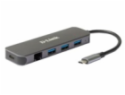 D-Link DUB-2334 USB-C Hub with Gigabit Ethernet and 3x US...