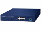 Planet switch 8x1Gb/2.5Gb + 1xSFP+ 10Gb, VLAN, fanless