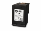 HP 651 Black Original Ink Advantage Cartridge, C2P10AE (6...