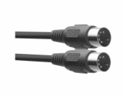 Stagg SMD6 E, kabel midi DIN/DIN, 6m