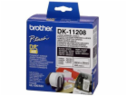 Brother páska DK-11208 (černá na bílé)