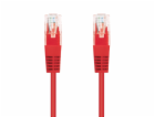 C-TECH Kabel patchcord Cat5e, UTP, červený, 2m