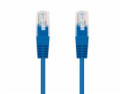 C-Tech CB-PP5-3B patch, Cat5e, UTP, 3m, modrý C-TECH Kabe...