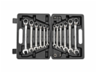 GEDORE red Ratchet Spanner Set metric  16-pieces