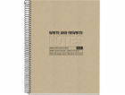 MIQUELRIUS Notebook MIQUELRIUS Just Black Craft Recycled,...