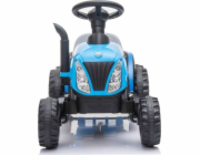 Libová auta Lean Cars Tractor pro baterii s přívěsem A009 Blue