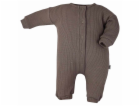 Kojenecký overal Koala Pure brown Vel.80 (9-12m)