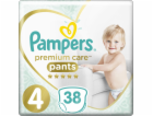 Pampers Plenkové Kalhotky Premium Care Velikost 4, 38 Kus...