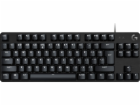 Klávesnice Logitech G413 TKL SE EN, černá