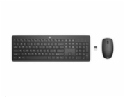 HP 230 Wireless Keyboard & Mouse EN  combo - bezdrátová klávesnice a myš