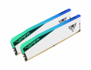 Patriot Viper Elite 5 DDR5 32GB 6200MHz/CL42/2x16GB/RGB/White PVER532G62C42KW PATRIOT VIPER ELITE 5 WHITE RGB 32GB DDR5 6200MHz / DIMM / CL42 / Kit 2x 16GB