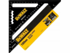 DEWALT Speed Square zkušební čtverec, 18 cm, úhloměr