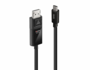 Kabel adaptéru Lindy - USB -C (M) pro displayport (W)