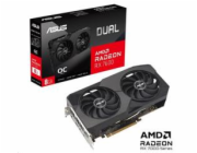 Asus DUAL-RX7600-O8G-V2 90YV0IH2-M0NA00 ASUS VGA AMD Radeon DUAL RX 7600 8G OC V2, AMD RX 7600, 3xDP, 1xHDMI