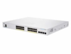 Cisco switch CBS250-24P-4G (24xGbE,4xSFP,24xPoE+,195W,fan...