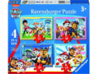 Ravensburger Puzzle 4v1 Paw Patrol Team