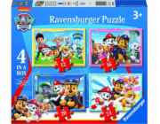 Ravensburger Puzzle 4v1 Paw Patrol Team