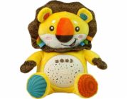 Import Leantoys Sweet Plush Lion Colorful Star Projector Melody