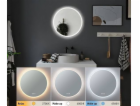 Mirror Paulmann Homespa Mirra Round IP44 LED Teplota tepl...