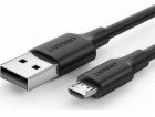 UGREEN Micro USB kabel 0.25m, černý