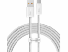 Kabel USB na USB-C Baseus řady Dynamic, 100 W, 2 m (bílý)