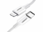 UGREEN USB -C - Lightning 2 m bílý kabel (6957303867493)