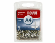 NOVUS Rivets A 4 X 8 ALU 70pc