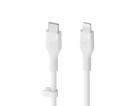 Belkin Flex Lightning/USB-C 15W 3m, mfi, 15W, bílý CAA009...