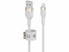 Belkin Flex Lightning/USB-A 1m mfi cert., bílý     CAA010...