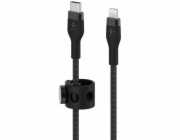 Belkin Flex Lightning/USB-C 15W 1m mfi.cert.cerný   CAA011bt1MBK