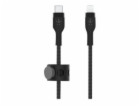 Belkin Flex Lightning/USB-C 15W 3m mfi.cert.cerný   CAA01...