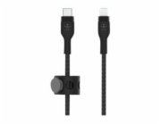 Belkin Flex Lightning/USB-C 15W 3m mfi.cert.cerný   CAA011bt3MBK