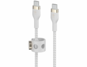 Belkin Flex USB-C/USB-C do 60W 3m, bílý            CAB011bt3MWH