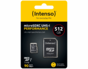 Intenso microSDXC          512GB Class 10 UHS-I U1 Performance